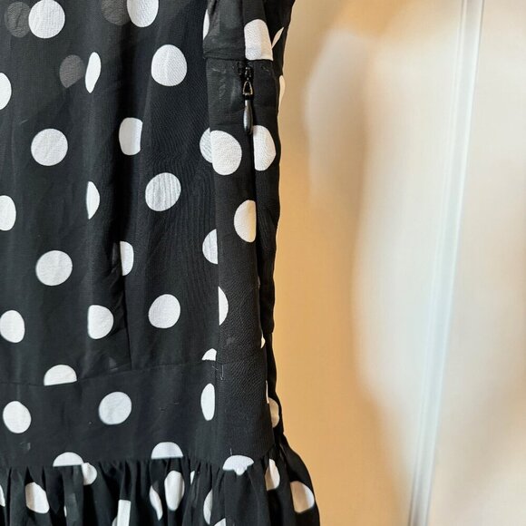 Floryday Polka-dot Mary Dress sz M - Picture 3 of 3
